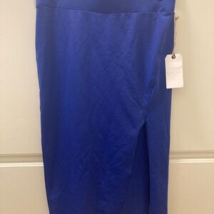 Nordstrom Royal Blue Pencil Skirt